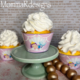 Lámina Revestimientos de quequitos de sirena, envoltura d