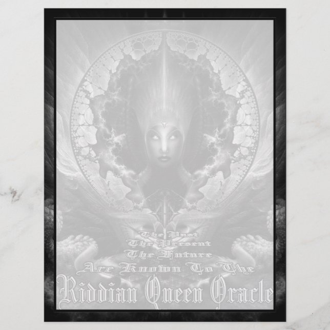 Lámina Riddian Queen Oracle GS (Anverso)