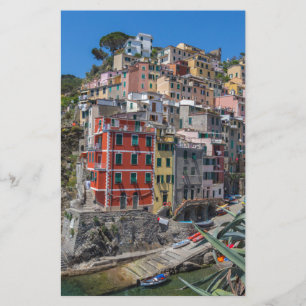 Lámina Riomaggiore Cinque Terre Liguria Italia