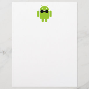 Lámina Robot Android Verde Aneumático Formal