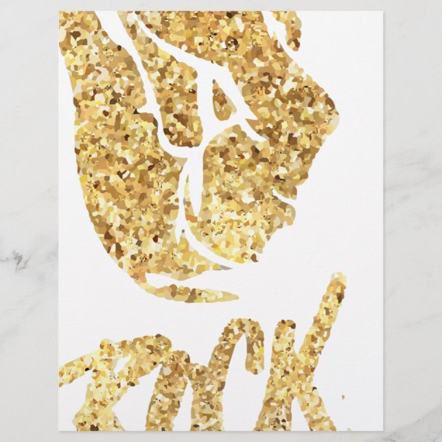 Lámina Rock and Roll (Anverso)