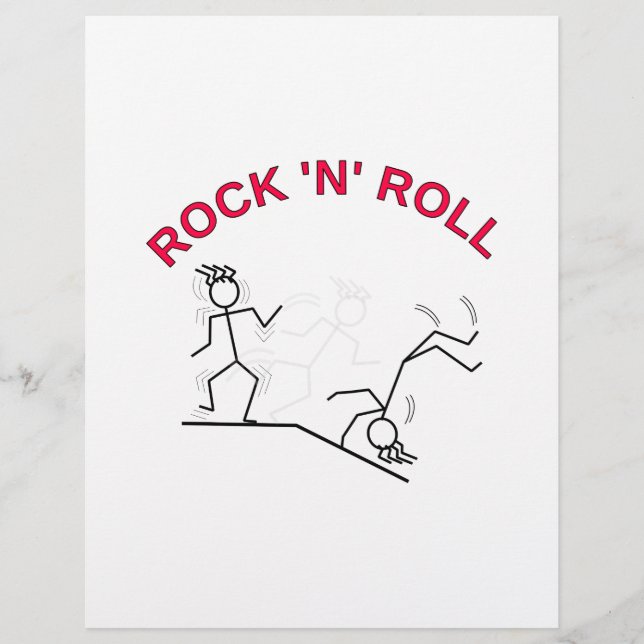 Lámina Rock 'N' Roll (Anverso)