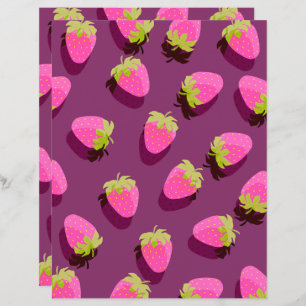 Lámina Rojo de vino de fresa