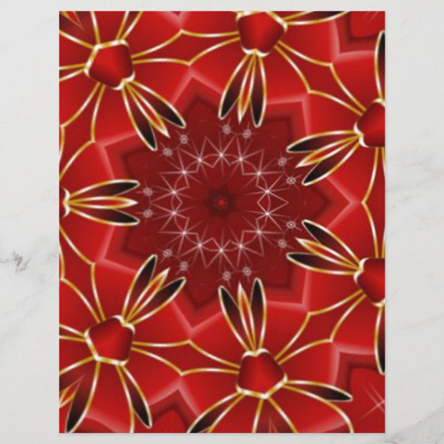 Lámina Rojo festivo (Anverso)