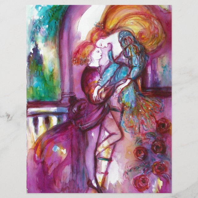 Lámina ROMEO Y JULIET Romántico Día de San Valentín (Anverso)