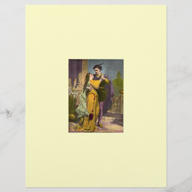 Lámina Romeo y Julieta (Anverso)