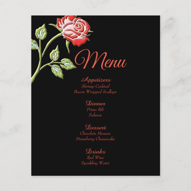 Lámina Rosa de color sencillo (Anverso)