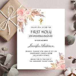 Lámina Rosa de pasto de pampas ruidosa presupuesto primer