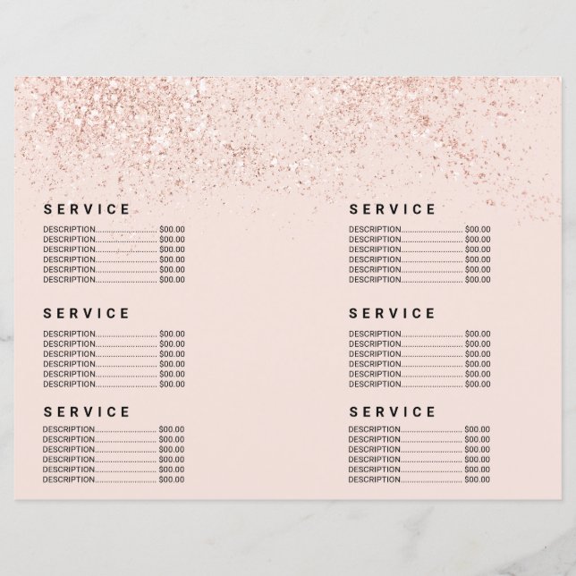 Lámina Rosa de pelo maquillador purpurina precio rosa pas