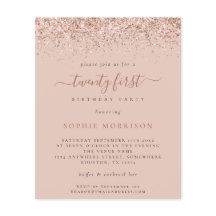 Rosa de presupuesto Purpurina 21ª invitación a fie