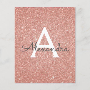 Lámina Rosa de presupuesto Rubor Purpurina rosa dulce 16