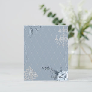 Lámina Rosa Dusty Blue