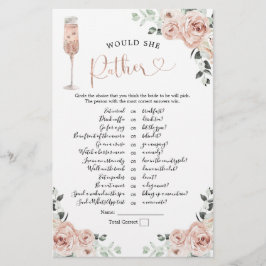 Lámina Rosa Polvoriento Rosa Petales Prosecco Prefiere