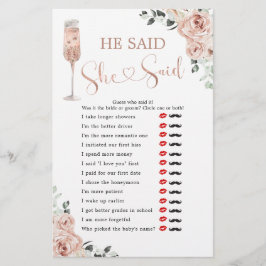 Lámina Rosa Polvoriento Rosado Pétalos Prosecco Dijo Que