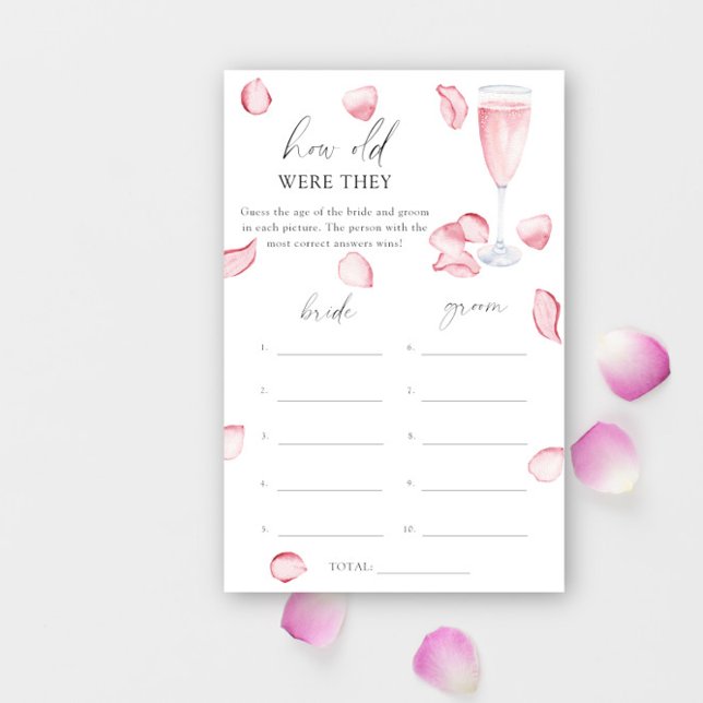 Lámina Rosa Prosecco - ¿Cuántos años tenían el juego de n (Subido por el creador)