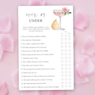 Lámina Rosa Prosecco - Juego de ducha con o sin novia