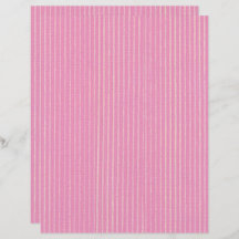 Rosado en papel de cuaderno de marfil en franjas v