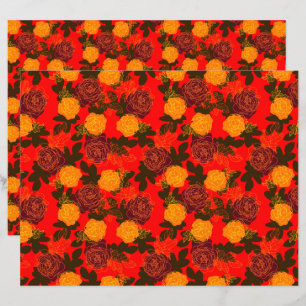 Lámina Rosas audaces rojos