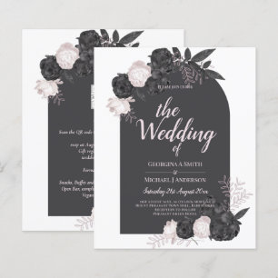 Lámina Rosas rosadas LeahG Modernas Bodas de Otoño Invier