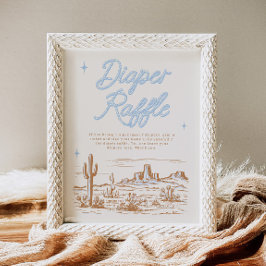 Lámina Rótulo de pañales occidentales de 8 x 10