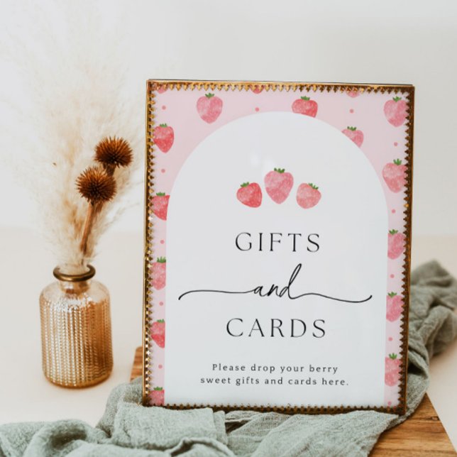 Lámina Rótulo de regalos de fresa | Rótulo de fresa (Subido por el creador)