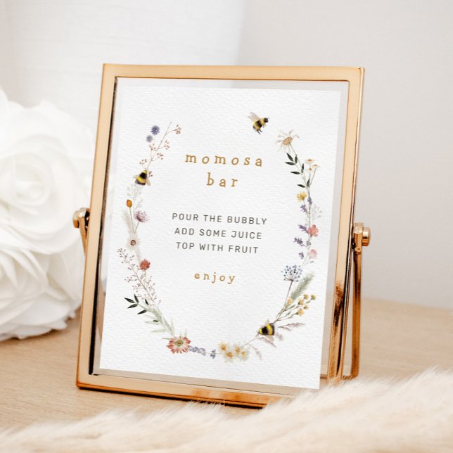 Lámina Rótulo Mama to Bee Wildflower Momosa Bar (Subido por el creador)