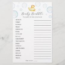 Rubber Duck Word Search y Scramble Double Game