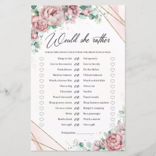 Lámina Rubor peonies eucalyptus oro Prefiere