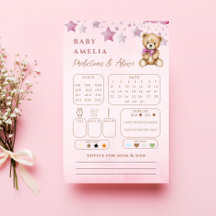 Rubor Teddy Moon Stars Consejos para la predicción