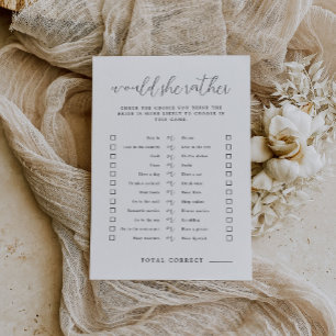 Lámina Rustic Prefiere Un Juguete De Ducha De Novias