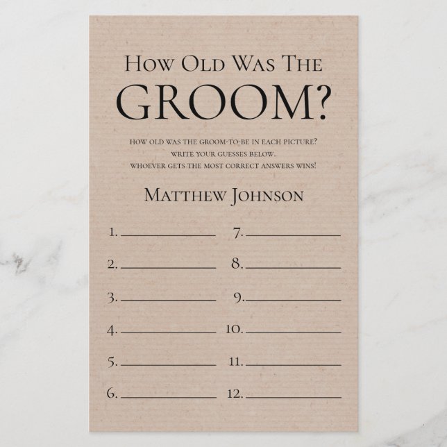 Lámina Rústico Lo Viejo Que Era El Crecimiento (Anverso)