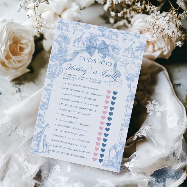 Lámina Safari azul para bebés, mamá o papá (Subido por el creador)