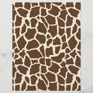 Lámina Safari Boy O Girafa De Papel De Doble Lado A