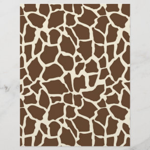 Lámina Safari Boy O Girafa De Papel Doble B
