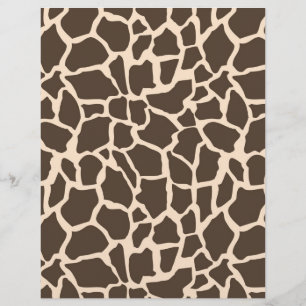Lámina Safari Boy Papel de cuadernillo doble a