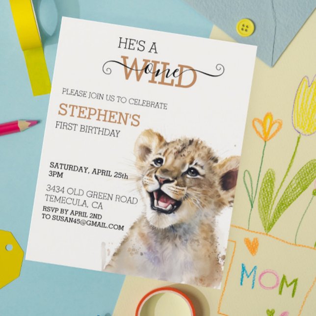 Lámina Safari salvaje de la jungla de los Lion Cub un cum (Subido por el creador)