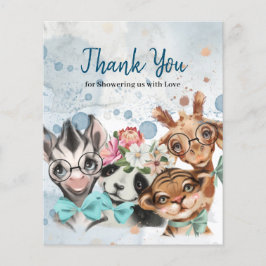 Lámina Safari Wildone baby ducha