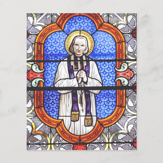 Lámina Saint Jean Baptiste Marie Vianney (Anverso)