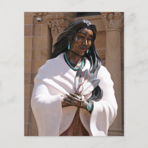 Lámina Saint Kateri Tekakwitha