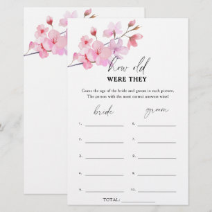 Lámina Sakura - ¿Cuántos años tenían el juego de novias?