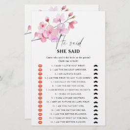 Lámina Sakura - Dijo que dijo que el juego de la ducha de