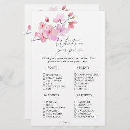 Lámina Sakura - ¿Qué hay en tu bolso?