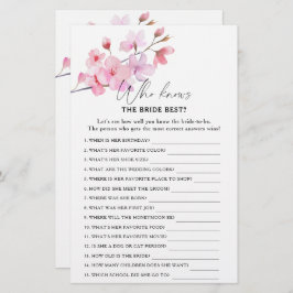 Lámina Sakura - Quién conoce el mejor juego de la novia