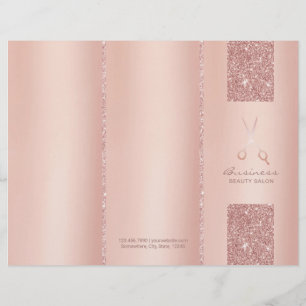 Lámina Salón De Belleza Del Pelo Rosa Brujas Tricoplantes