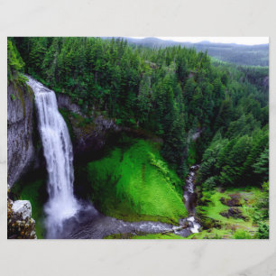 Lámina Salt Creek Cae Papel Oregon Scrapbook