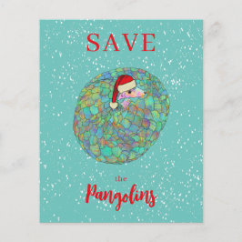 Lámina Salven el eslogan Pangolins - Presupuesto personal