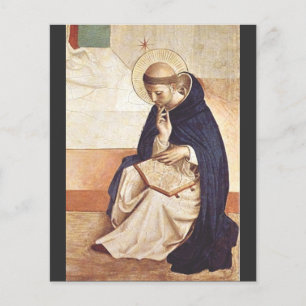 Lámina San Domingo por Fra Angelico Arte Fino del Renacim