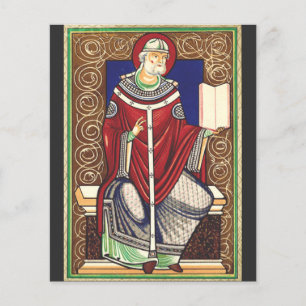 Lámina San Gregorio Magno Doctor de la Iglesia