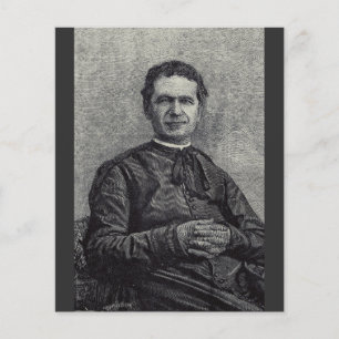 Lámina San Juan Bosco Patrono de la Juventud Arte Católic
