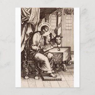 Lámina San Lucas, evangelista y apóstol